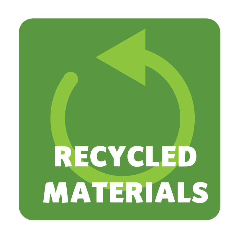 'Recycelte Materialien'-Icon