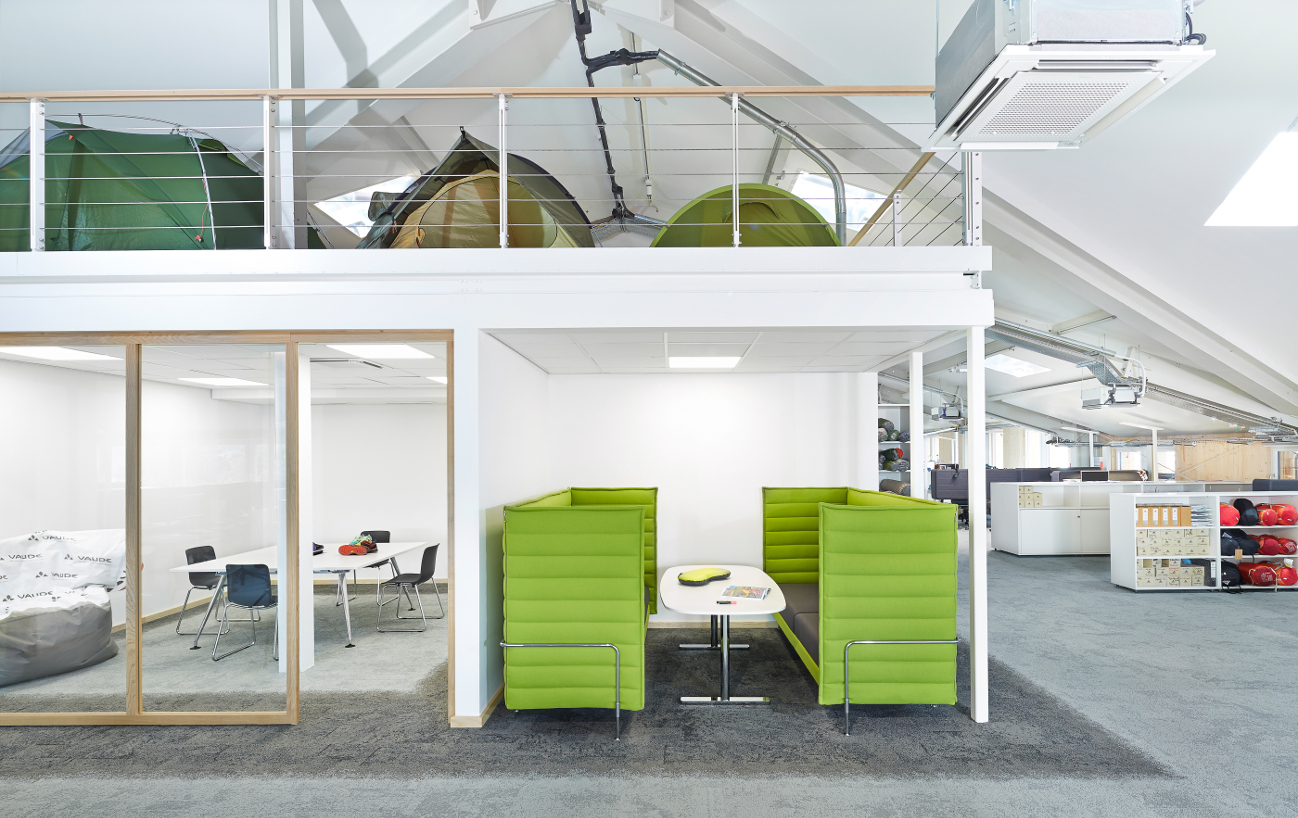 Sustainable remodeling of the VAUDE Headquarters