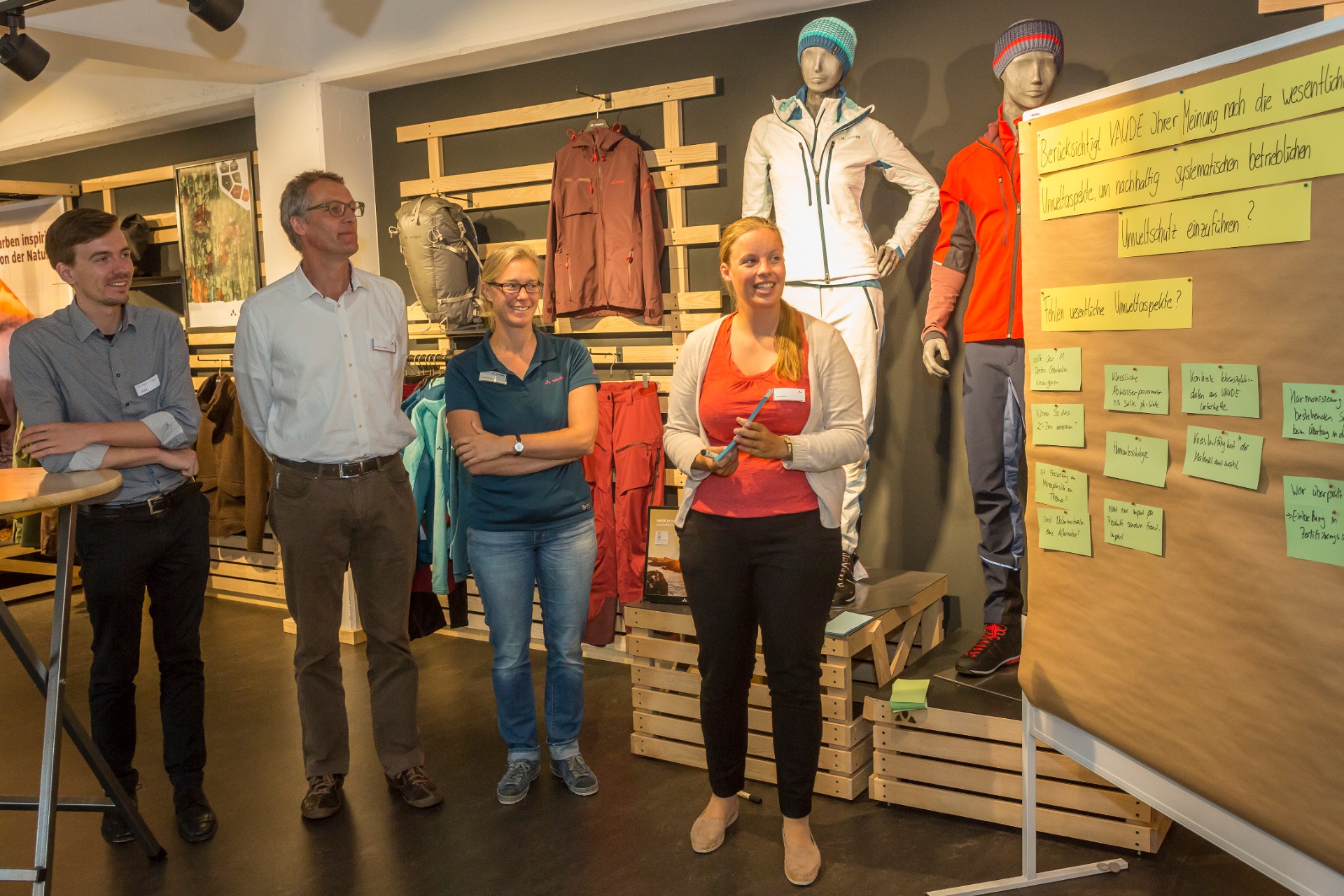 Stakeholder-Workshop bei VAUDE