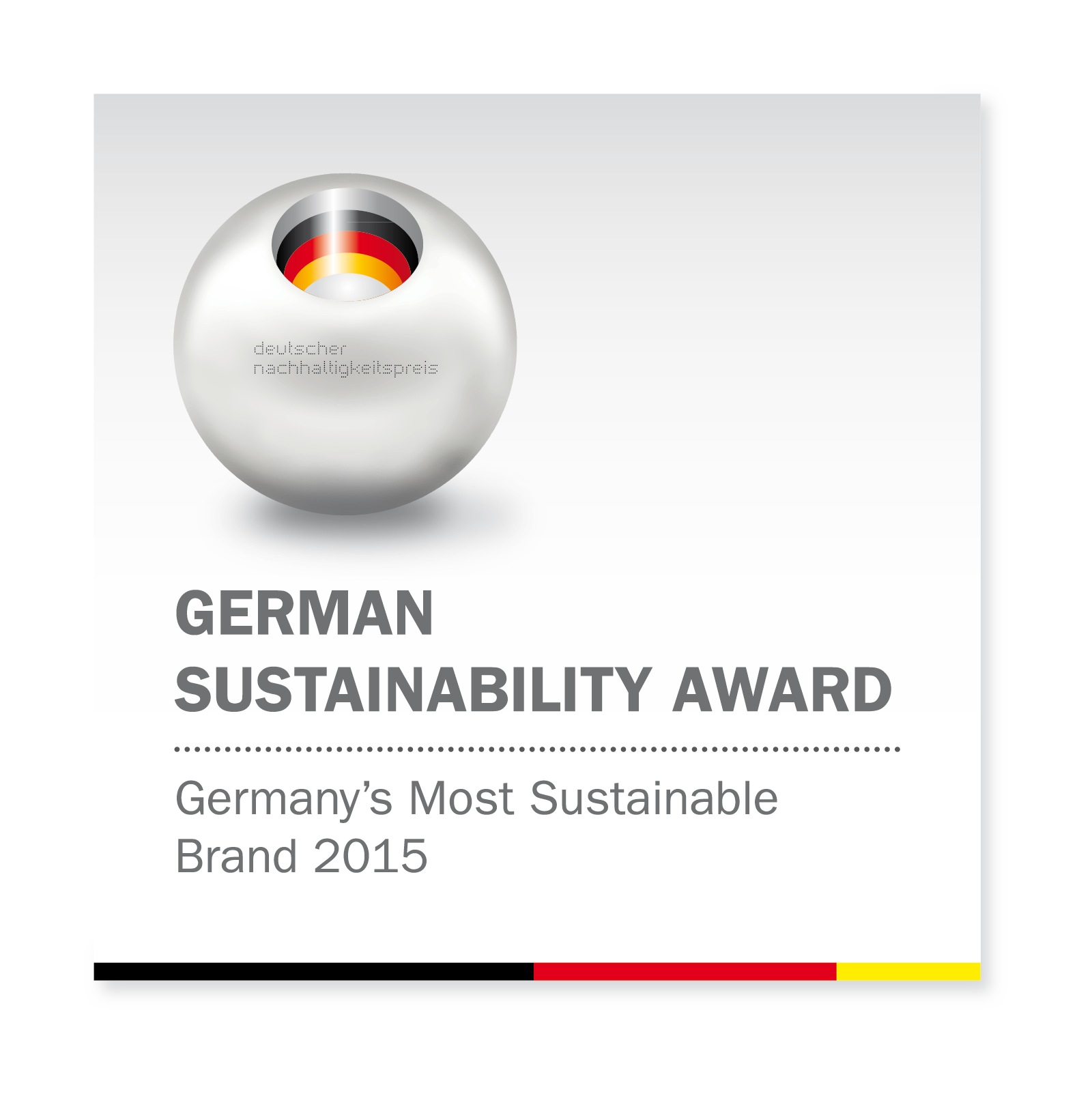 German Sustainability Award 2015