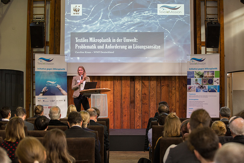 Eröffnung der TextileMission-Fachkonferenz in Berlin, November 2019