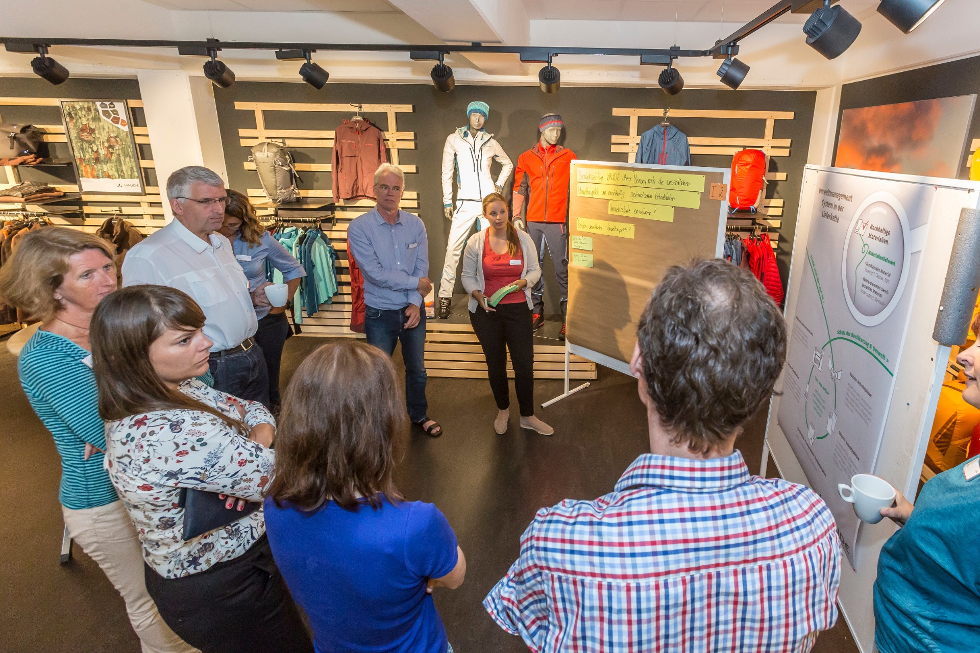 Stakeholder-Workshop bei VAUDE