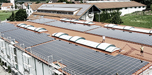 VAUDE solar installations