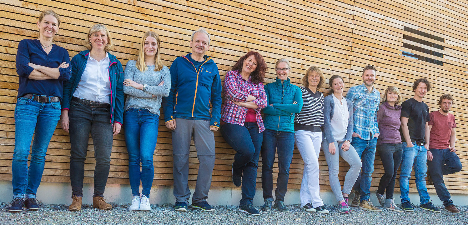 The team behind our sustainability report