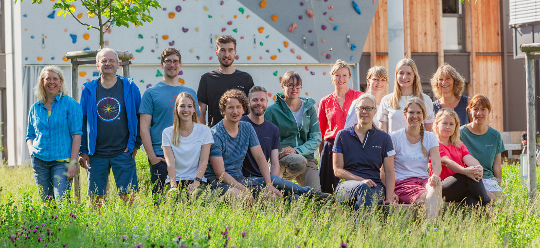 The team behind our sustainability report