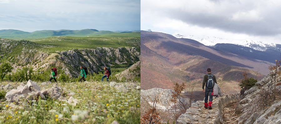eco-friendly hiking