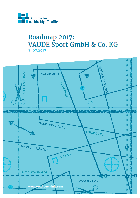VAUDE Roadmap 2017 Textilbündnis