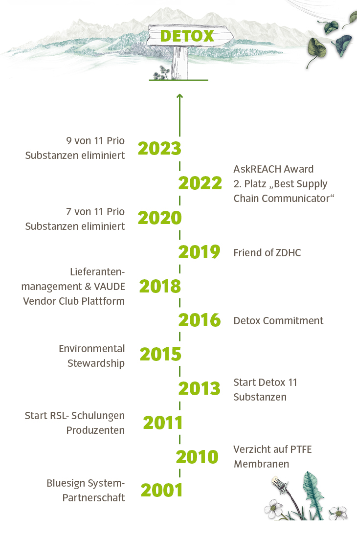 Detox Timeline